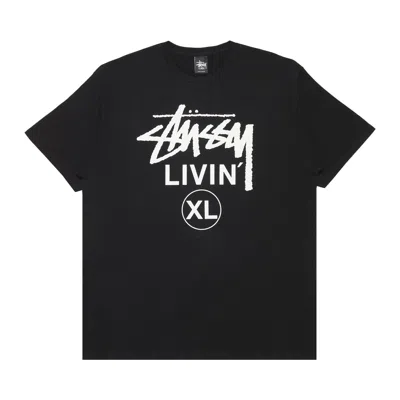STUSSY STUSSY LIVIN' XL TEE 'BLACK'