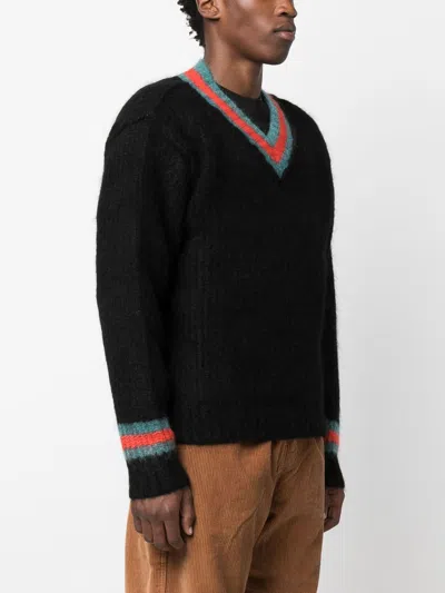 STUSSY STUSSY MEN MOHAIR TENNIS SWEATER