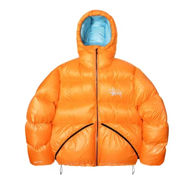 STUSSY STUSSY MICRO RIPSTOP DOWN PARKA 'ORANGE'
