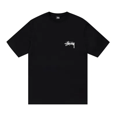STUSSY STUSSY PLUSH TEE 'BLACK'