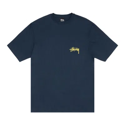 STUSSY STUSSY SHELLS TEE 'NAVY'