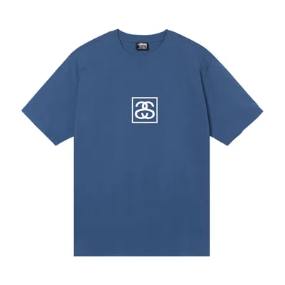 STUSSY STUSSY SQUARED TEE 'MIDNIGHT'