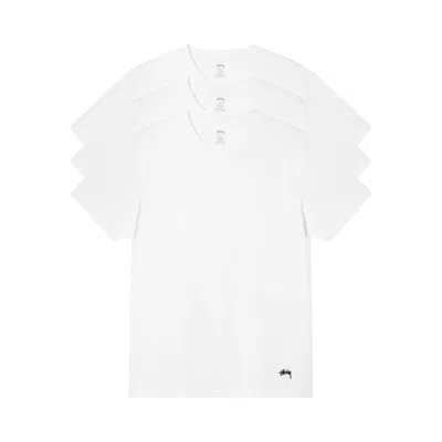 STUSSY STUSSY UNDERSHIRT (3 PACK) 'WHITE'