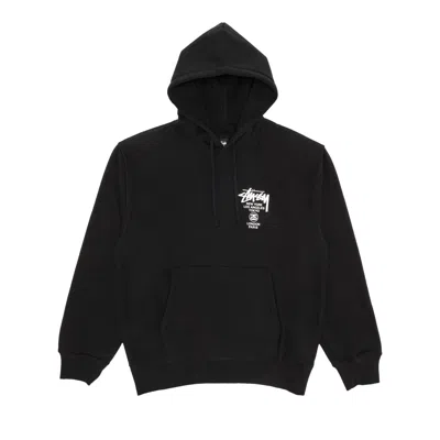 STUSSY STUSSY WORLD TOUR HOOD 'BLACK'