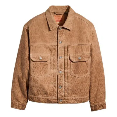 STUSSY Stussy x Levi's Dyed Jacquard Jacket 'Brown'