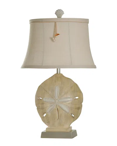 STYLECRAFT STYLECRAFT 31IN LARGE SAND DOLLAR LAMP