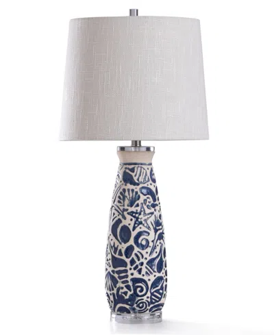 STYLECRAFT HOME COLLECTION 31" MARIS COASTAL CERAMIC TABLE LAMP