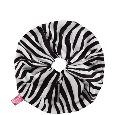 STYLEDRY - XXL SCRUNCHIE - DAZZLE OF ZEBRAS