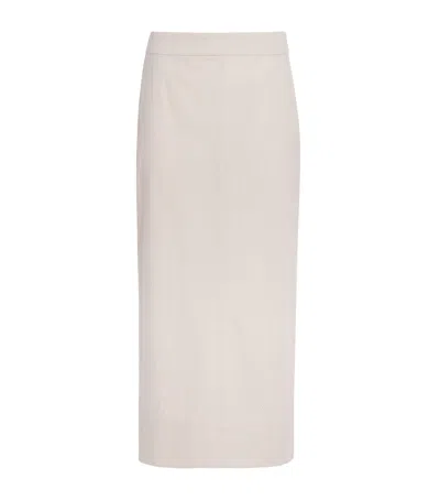 STYLEIN LINEN-BLEND SARONNO MAXI SKIRT