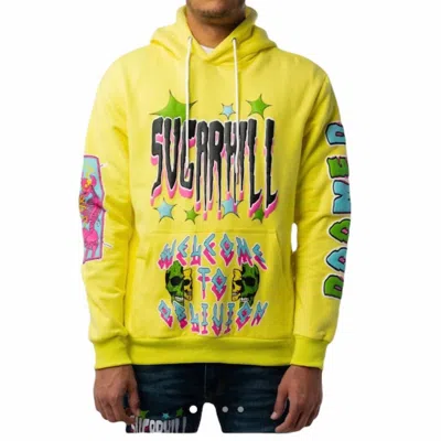 SUGAR HILL MEN'S APOCALYPSE HOODIE IN YELLOW