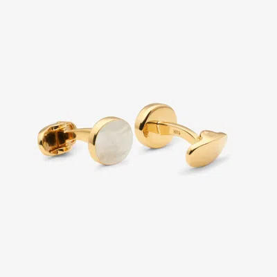 SUITSUPPLY SUITSUPPLY GOLD ROUND CUFFLINKS