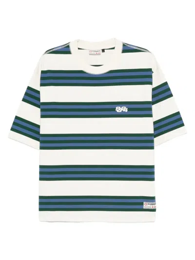 SUMMER GAMES STRIPED ORGANIC COTTON T-SHIRT