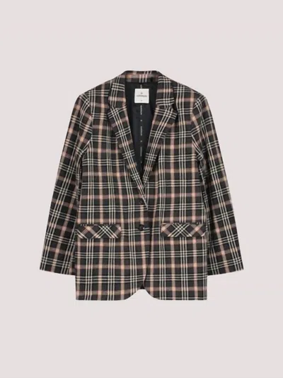 SUMMUM WOMEN'S BLAZER CHECK