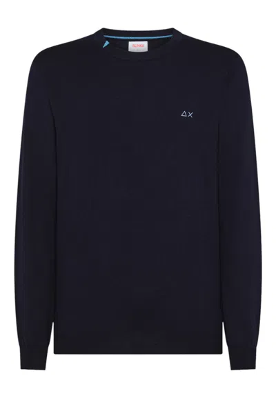 SUN 68 MEN'S SWEATER SUN68 K45101/07 NAVY
