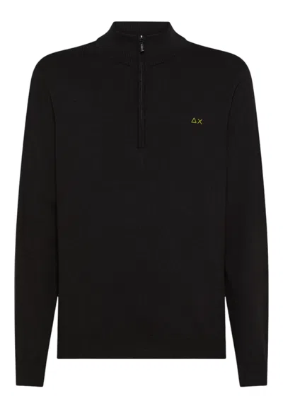 SUN 68 MEN'S SWEATER SUN68 K45107/11 BLACK