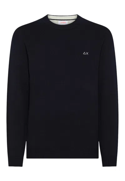 SUN 68 MEN'S SWEATER SUN68 K45110/07 NAVY