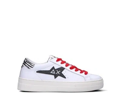 SUN 68 SHUHE SUN68 FRAU SNEAKERS TRENDY BIANCO NATURLEDER,PU BZ32221-0111