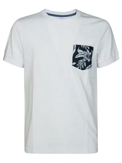 SUN 68 SUN 68 T SHIRT CON TASCHINO A CONTRASTO