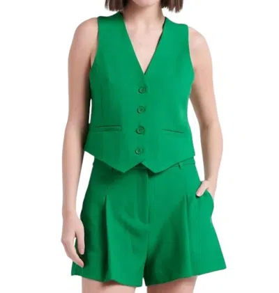 SUNCOO GILET GALLY VEST IN VERT