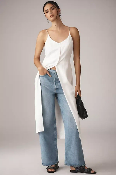 SUNDAY IN BROOKLYN FLYAWAY XL BUTTON-FRONT BLOUSE