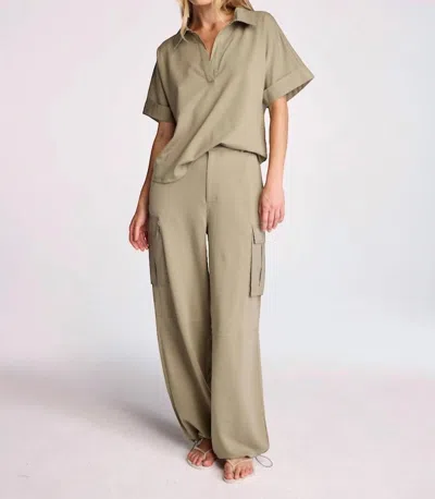 SUNDAYS MALI PANTS IN VINTAGE MOSS GREEN