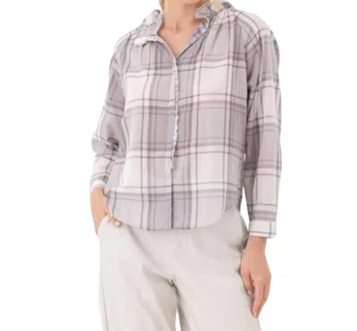 SUNDAYS SICILY SHIRT IN SNOWBALL PLAID