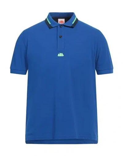 SUNDEK SUNDEK MAN POLO SHIRT AZURE SIZE XXL COTTON