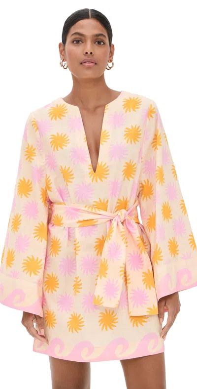 SUNDRESS CADY DRESS PRAIA PRINT