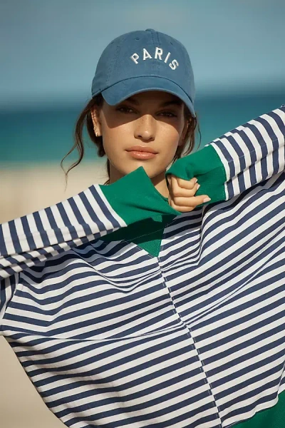 SUNDRY SUNDRY ASYMMETRICAL STRIPED LONG-SLEEVE TOP