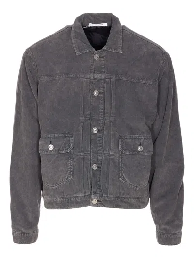 SUNFLOWER BUTTON-FASTENING JACKET