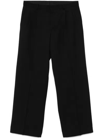 SUNFLOWER WIDE-LEG PLEATED TROUSERS