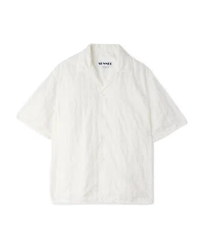 SUNNEI MONOGRAM SHORT-SLEEVE SHIRT