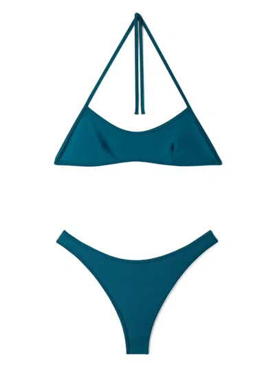 SUNNEI REVERSIBLE STRIPED BIKINI SET