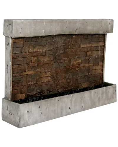 SUNNYDAZE SUNNYDAZE ANCIENT WATERFALL WALL OUTDOOR WATER FOUNTAIN