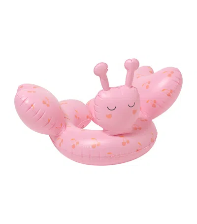SUNNYLIFE CHERRY PRINT TUBE POOL RING