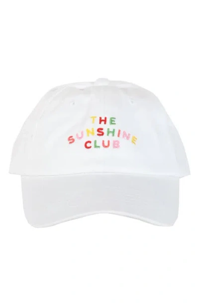 SUNSHINE TIENDA SUNSHINE TIENDA SUNSHINE CLUB BASEBALL HAT