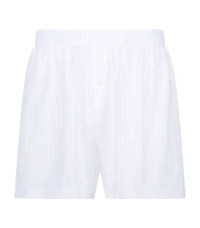 SUNSPEL CELLULAR COTTON BOXER SHORTS
