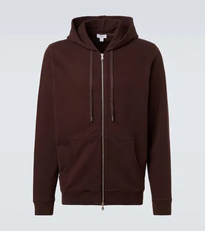 SUNSPEL LOOPBACK COTTON HOODIE