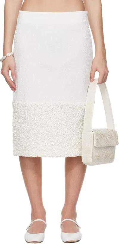 SUPER YAYA SSENSE EXCLUSIVE BRIDAL CAPSULE NADINE MINISKIRT