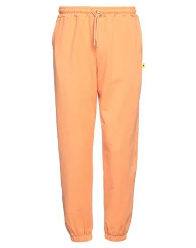 SUPERCULTURE CLOTHING SUPERCULTURE CLOTHING MAN PANTS ORANGE SIZE M COTTON, ELASTANE