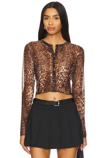 SUPERDOWN BECKY SHEER TOP