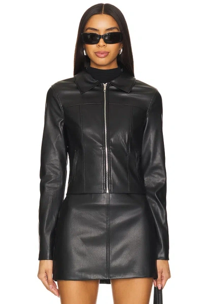 SUPERDOWN HAYDENN FAUX LEATHER JACKET