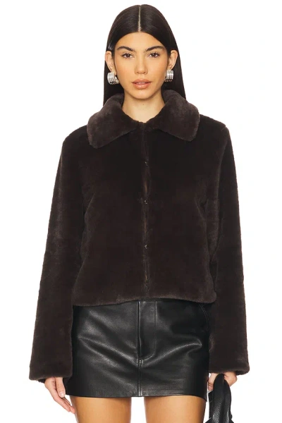 SUPERDOWN TIANNA FAUX FUR JACKET
