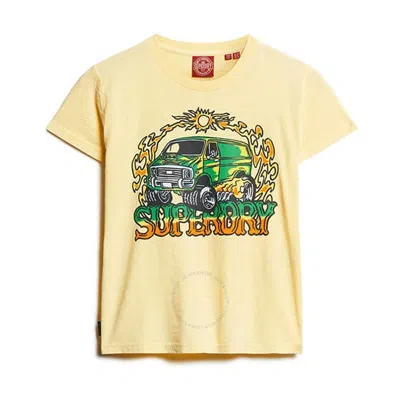 SUPERDRY SUPERDRY MOTOR GRAPHIC FITTED T-SHIRT