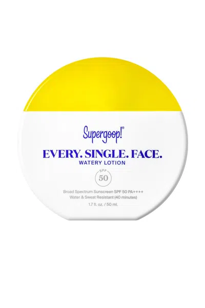 SUPERGOOP EVERY. SINGLE. FACE. WATERY LOTION SPF 50