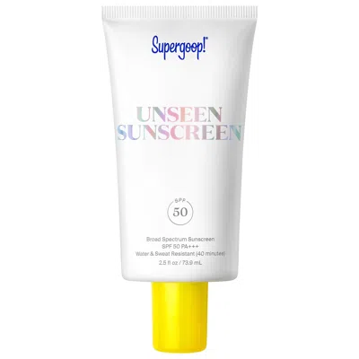 SUPERGOOP ! UNSEEN SUNSCREEN INVISIBLE BROAD SPECTRUM SPF 50 PA +++ 2.5 OZ / 74 ML