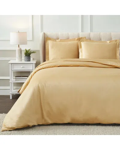 SUPERIOR SUPERIOR 1000 THREAD COUNT EGYPTIAN COTTON SOLID DUVET COVER SET