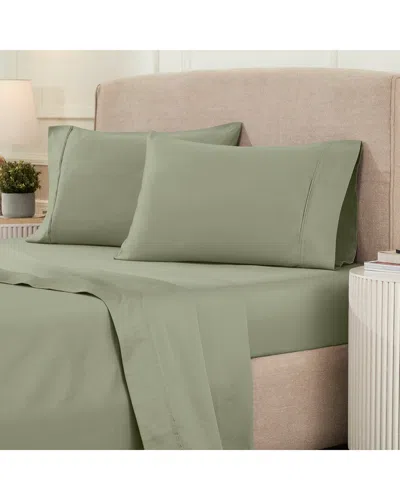 SUPERIOR SUPERIOR 1200 THREAD COUNT EGYPTIAN COTTON DEEP POCKET SOLID SHEET SET
