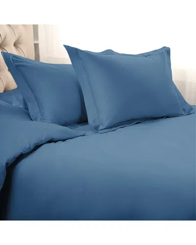 SUPERIOR SUPERIOR 1500 THREAD COUNT EGYPTIAN COTTON SOLID DUVET COVER SET