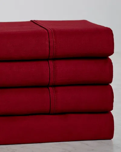 SUPERIOR SUPERIOR 300 THREAD COUNT EGYPTIAN COTTON SOLID DEEP POCKET SHEET SET